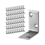 Repa Market Stainless Steel Phased Hole Corner Shelf Brackets -... Usa Fast Ship. Fixed Price $24.10.