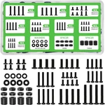 Nuyoah Tv Mounting Screws With Organizer Box - Universal M4 M5 M6 M8, Black. Fixed Price $11.73.