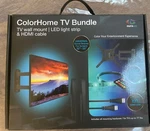 Tzumi Aura Led Color Home Tv Mount Light Strip Hdmi Cable 8307HD. Fixed Price $25.00.