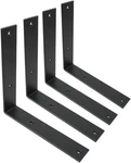 Winker Shelf Bracket INCHX8 8"LX8"WX1.5"W, Black. Fixed Price $27.46.