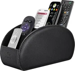 Fintie Control Holder, 5 Compartments Vegan Leather Tv Remoter Caddy Desk. Fixed Price $14.99.