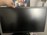 Lg Flat Screen Led Monitor With Hdmi Vga Ports Arm Stand 144 Hz. Fixed Price $125.00.