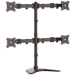 Startech Armbarquad Monitor Desk Mount Free Standing Ergo Vesa 4X 27" 17LBS. Fixed Price $343.03.