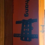 Onn. Fixed Wall Mount Black For 17-42" Tvs Vesa 75X75 100X100 200X200. Fixed Price $15.00.
