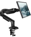 New Huanuo Single Monitor Full Motion Desk Mount Model # HNSS6 W/ Gas Spring Arm. Fixed Price $27.95.