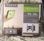 Sanus Vuepoint F107C Full Motion Tv Wall Mount 13-32" 35 Lb Capacity New Box. Fixed Price $25.99.