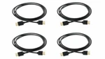 4 Pack Ultra Slim Series High Performance Hdmi Cable With Redmere Technology 15'. Fixed Price $39.96.