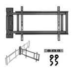 Wall Mount Bracket For 32"-75" Tvs Hinged Swings Open Up To 180 Deg.... Fixed Price $154.60.