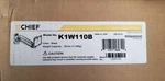 Chief K1W110B Wall Mount Arm Black Articulating Tilt Swivel Vesa 100X100 New. Fixed Price $100.00.