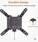 Amazon Basics Wall Mount Fits 12-INCH To 40-INCH Tvs- Black. Fixed Price $20.89.