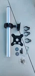 Atdec SD-DP-420 Desk Mount One Display Silver. Fixed Price $79.00.