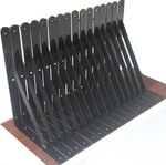 Pack L12" 8" Black Heavy Duty Shelf 12&APOS;&APOS;X8&APOS;&APOS;,. Fixed Price $37.29.