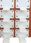 8 Pack - 4 White Hidden Shelf Bracket (1/5 Thicked) Inch,. Fixed Price $30.23.