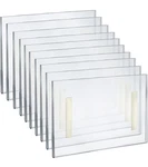 Self Adhesive Clear Acrylic Wall Sign Holder Frame 11" X 8.5" - 10 Pack Azar. Fixed Price $28.70.