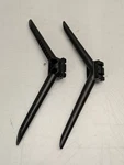 Rca 50" Smart Tv Stand Legs Black Base Feet Replacement For Model RWOSQU5050-B. Fixed Price $24.99.