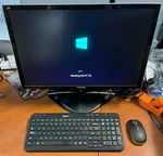 Lenovo Thinkcentre M92P Complete Desktop, Intel I5, 8GB/256GB, Monitor & Cables. Fixed Price $169.00.