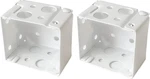 Cutelec Box Mounting Bracket 1SET For 1-1/2" Blinds White Color Window He. Fixed Price $13.09.