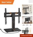 Perlegear Universal Swivel Tv Stand With Power Outlet, Tabletop For .... Fixed Price $111.28.