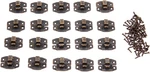 Dophee 20-PACK Antique Bronze Decorative Hasp, Mini Jewelry Wooden Case Box Ches. Fixed Price $19.02.