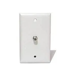 Steren-custom Install 200-251WH-10 10PK White Standard Tv Wall Plate Mount W/F81. Fixed Price $8.78.