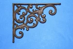 1- Decorative Shelf Bracket, Corbels,open Shelving ,garden And Home Decor, B-23. Fixed Price $231.45.
