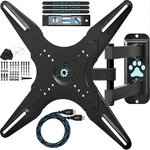Cheetah Full Motion Wall Mount For 24-75" Tvs Up To 66 Lbs, Includes 10 Ft.... Fixed Price $41.17.