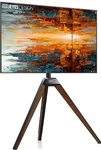 Fitueyes Picasso Tv Stand For 32 43 50 55 65 Inch Tripod Easel Modern Floor. Fixed Price $129.99.
