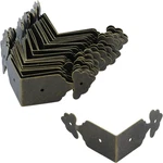 Antrader Vintage Corner Protector Metal Shaped Decorative Furniture Case Box. Fixed Price $11.04.