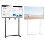 Tall Portable Floor Stand Height Adjustable Bracket Vesa For 32 -100 Led Lcd. Fixed Price $65.92.
