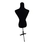 Woman's Form With Tri-leg Base Neck Top Adjustable Stand (black). Fixed Price $85.00.