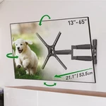 Barkan Tv Wall Mount, 13-65 Inch Full Motion Articulating 4 Movement Long P.... Fixed Price $50.11.