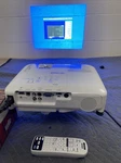 Nice Epson VS340 H717A Lcd Projector With Remote & Mounting Bracket - White. Fixed Price $199.95.