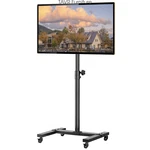 Tavr Mobile Tilt Cart Rotatable Stand With Wheels For 13-50 Inch Tvs. Fixed Price $49.99.