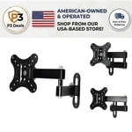 Elegant Tv Wall Mount Bracket For 14-27 Inch Screens Swivel & Tilt Function. Fixed Price $18.39.