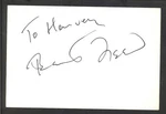 Bert Freed - Signed Autograph 4X6 Index Card Paths Of Glory Hang 'em High. Fixed Price $39.99.