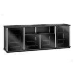 Salamander Designs Synergy 345 Quad Av Cabinet (black Glass Doors). Fixed Price $3499.00.