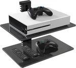 Floating Av Shelf Double Wall Mount Tv - Holds Up To 17.6LBS Dvd Dvr Com. Fixed Price $51.52.