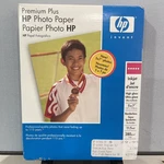 Hp Premium Plus Photo Paper High Gloss, Ink Jet, 60 Sheets New Sealed 5X7. Fixed Price $15.00.