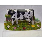 Midwest Cast Iron Cow In Meadow Doorstop Farmhouse Decor 9". Fixed Price $34.98.