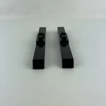 Used Original Philips 2EMM01576 Tv Stand Pair Legs Base. Fixed Price $14.99.