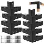 Rasugarlary Work Bench Brackets, 2 X 4 Steel Corner Right Black. Fixed Price $85.35.