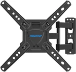 Mountup Full Motion Wall For Most 26-50 Inch Tvs, Max Vesa Black. Fixed Price $38.51.
