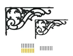 15.8''X9.5'' Decorative Shelf BRACKETS,2 Pack Cast Iron SUPPLY,16 Inch .... Fixed Price $56.97.