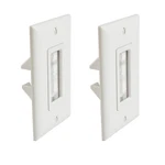 Sanus In-wall Management Kit Hides Av Cables SA-IWCM2 White. Fixed Price $13.89.