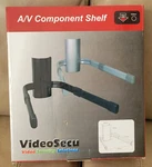 Video Secu A/v Component Shelf Dvd Dtt Wall Support Black MD01B. Fixed Price $12.99.