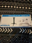 Vivo Universal Projector Ceiling MOUNT-VP02B White Adjustable Height 30LB. Fixed Price $23.95.