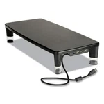 3M MS100B Monitor Stand Black/clear, 21.6X9.4X2.7-3.9 In, 33 Lb. Fixed Price $54.26.