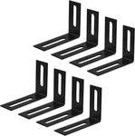 My Mironey 8PCS Black Slotted Brackets Hardware 0.71 X 2.32 1.69,. Fixed Price $11.94.