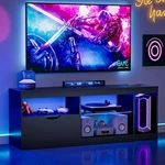 Led Tv Stand Mount For 65 Inch, Modern Entertainment Center With. Fixed Price $146.89.