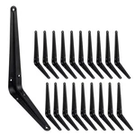20 Pcs Shelf Brackets 8 Inch, Floating Heavy Duty Black Steel L.... Fixed Price $38.39.